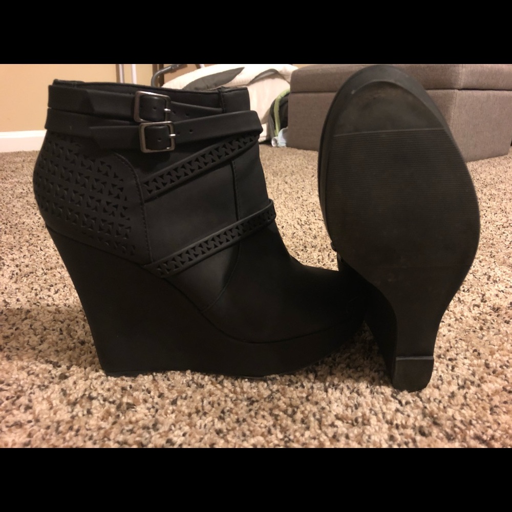 Wedge Booties